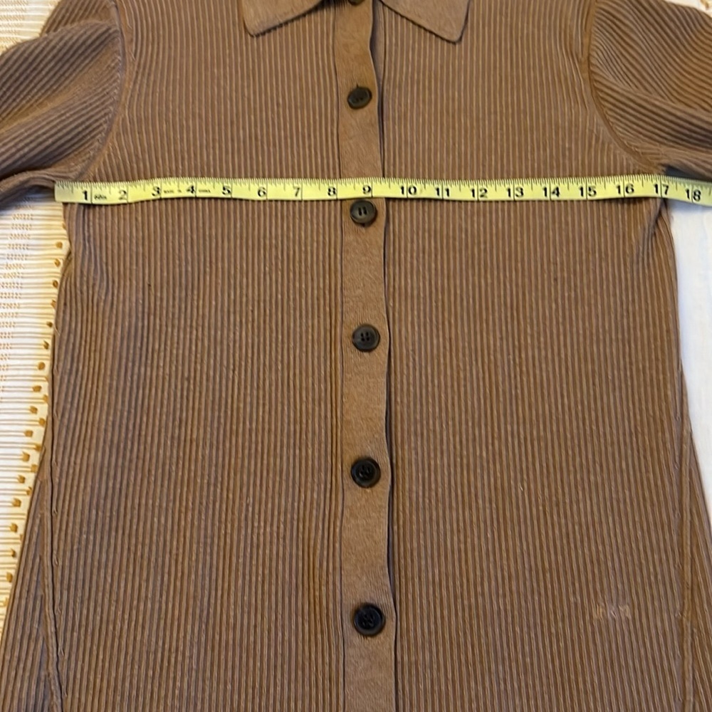 FRAME Slim Rib Cardi - Picture 9 of 11